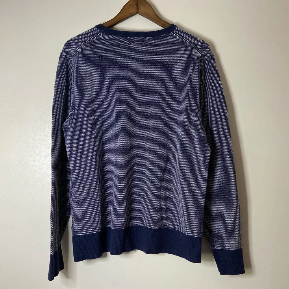 Knit Crewneck Sweater 100% Cotton Size XL Old Navy Fall Winter - Picture 7 of 8